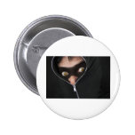 Yellow-Eyed Bandit Pinback Button