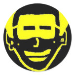yellow face (3) stickers