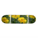 Yellow False Sunflowers Skateboards