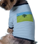 yellow Field of rape in flower flowers pet clothing