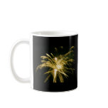 Yellow Fireworks Mug