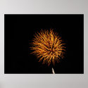 Yellow Fireworks posters