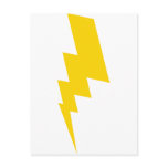 yellow flash postcards