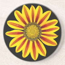 yellow Flower Coasters