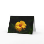 Yellow Flower greeting card