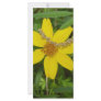 Yellow Flower In the Grass Rack Cards