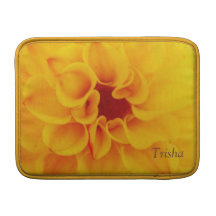 yellow flower MacBook Air sleeve