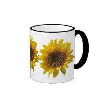 Yellow Flower Mugs