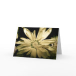 Yellow Flower Notecard - Blank Inside