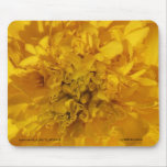 YELLOW FLOWER POWER. MOUSE MAT