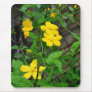 Yellow Flower Vine Mousepad