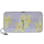 Yellow Flowers Doodle Speaker