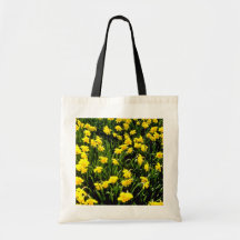 Yellow flowers Red flowers Bags