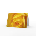 Yellow Folds Greeting Card