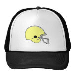 Yellow Football Helmet Hat
