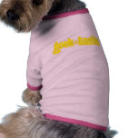Yellow Geektastic pet clothing