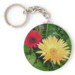 yellow gerber keychain