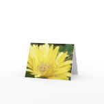 Yellow Gerber Note Card