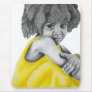 Yellow_Girl_1 Mouse Pads