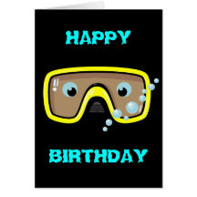 Yellow Goggles Card