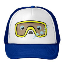 Yellow Goggles Trucker Hat