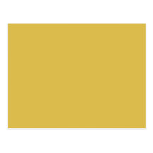 Yellow Gold Background Colour Template Postcard