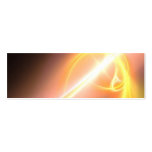 Yellow Golden Abstract Fractal Art Design business cards