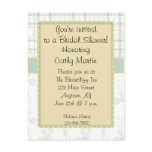 Yellow Green Invitation Post Card