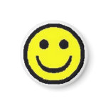 Yellow Happy Face magnets
