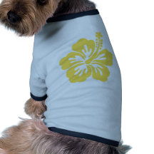 yellow hibiscus flower 11 pet tee