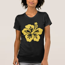 yellow hibiscus flower 11 t shirt