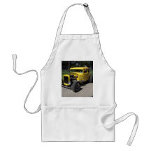 Yellow Hot Rod Aprons