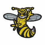 Yellow Jacket embroidered shirts