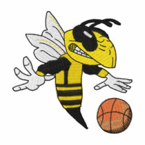 Yellow Jacket with Basketball