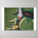 yellow koi posters
