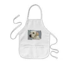 Yellow Lab  Children's Apron