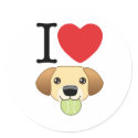 Yellow Lab Stickers