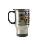 Yellow Lab W Pleasants Travel Mug