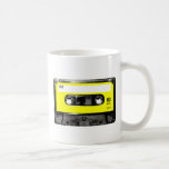 Yellow Label Vintage Cassette Mugs
