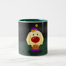Yellow Labrador Retreiver Halloween Coffee Mug