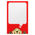 Yellow Labrador watching you Stationery