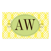 Yellow Lattice business cards