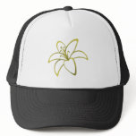 Yellow Lily Trucker Hats