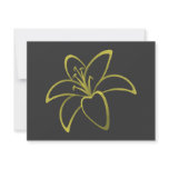 Yellow Lily Invite
