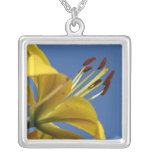 Yellow Lily Necklace