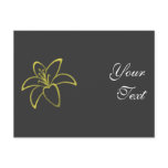 Yellow Lily postcards
