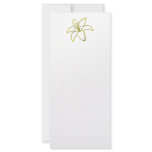 Yellow Lily Rack Cards