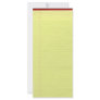 Yellow Lined School Paper Background Rack Card Design