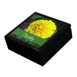 Yellow Marigold Flower Gift Box