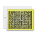Yellow Maze invitations